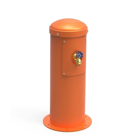 Elkay Yard Hydrant With Hose Bib Non-Filtered Non-Refrigerated Orange LK4460YHHBORN